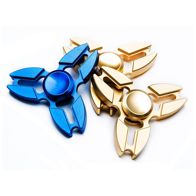 فیجت اسپینر فلزی سه پره دراگون رنگ طلایی - DRAGON Fidget Spinner