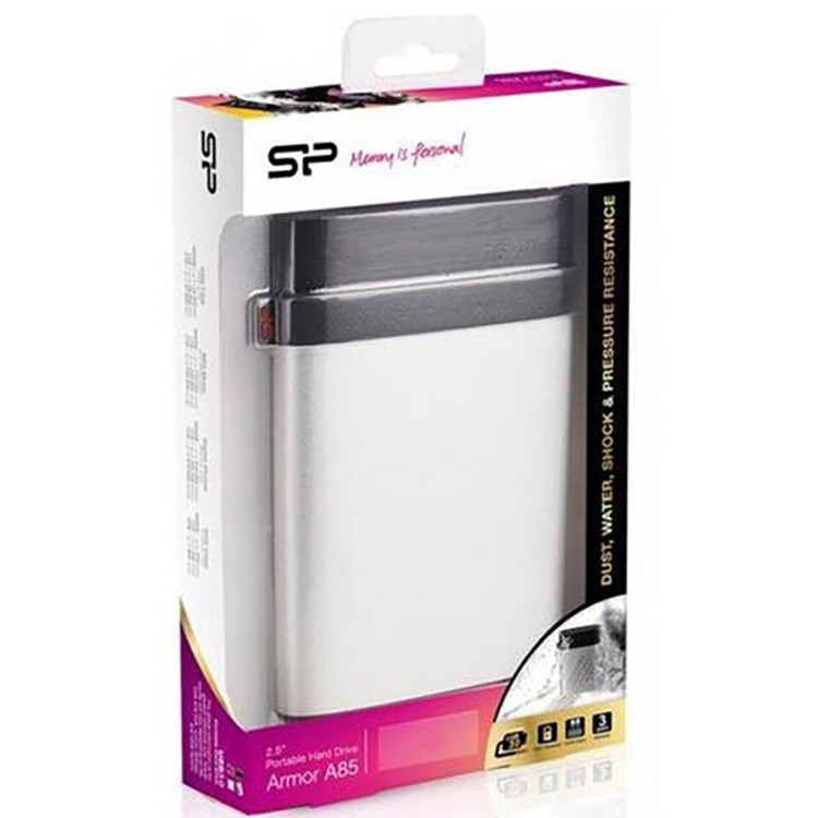 هارد اکسترنال سیلیکون پاور مدل Armor A85 ظرفیت 1 ترابایت (وارداتی بدون گارانتی)