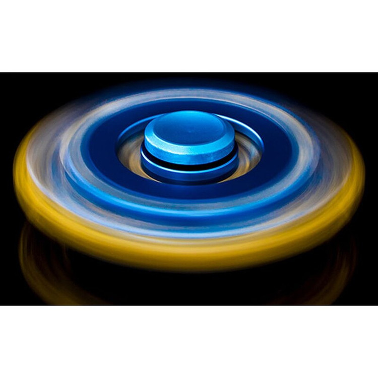 اسپینر فلزی طرح چرخ دنده ای پنج پر ( شش چرخ دنده) - Fidget Spinner Metal 6 Gear