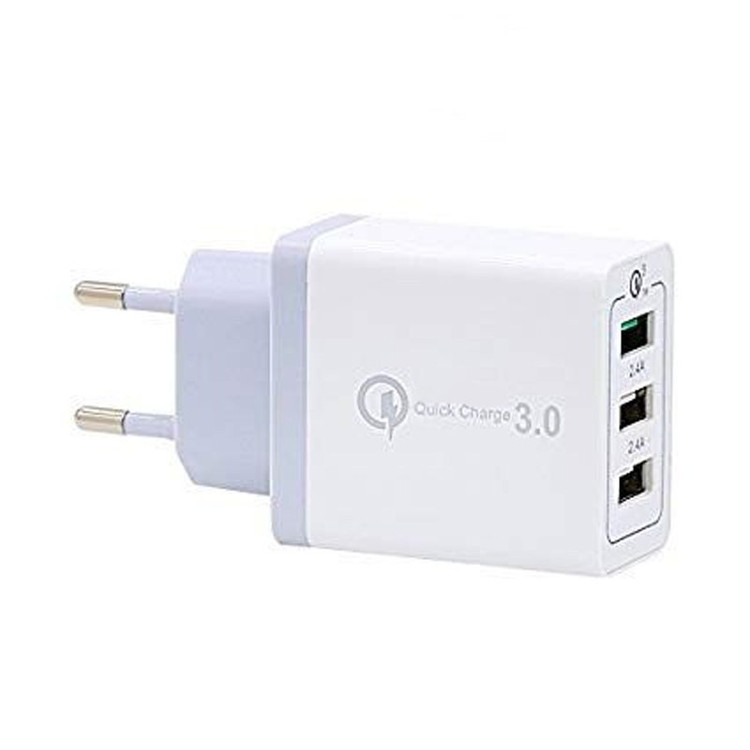 شارژر دیواری سه پورت Quick Charge 3.0 مدل CX-QC-03