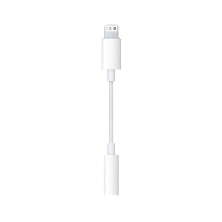 تبدیل لایتنینگ (آیفون) به به جک 3.5 میلیمتری (هندرفری- ائوکس) - Lighting 8 Pin Connector to 3.5 MM Headphone Jack