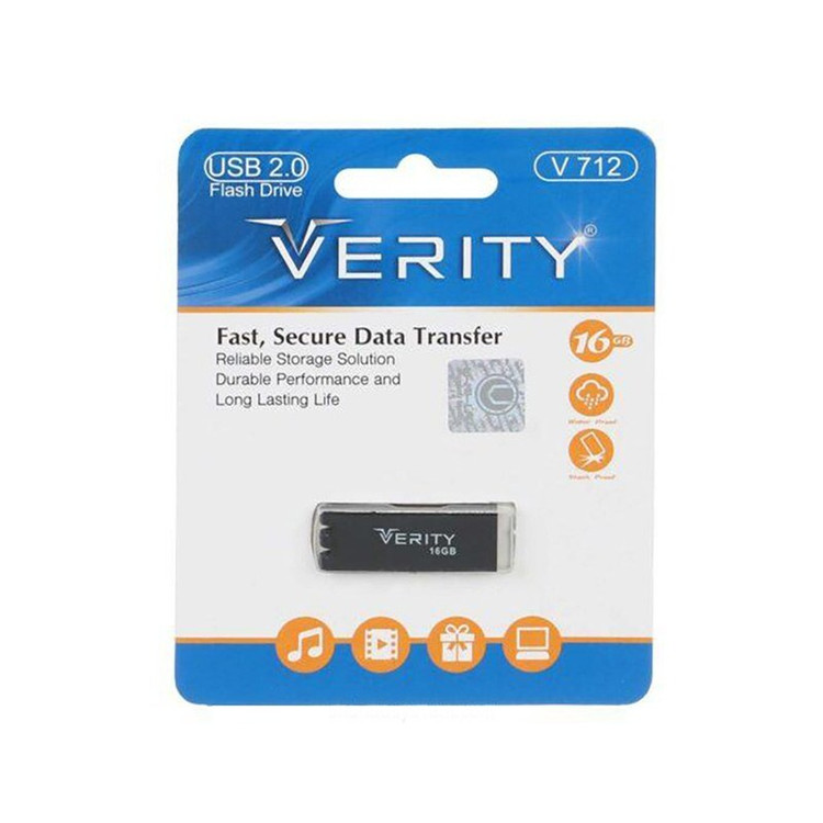 فلش 16 گیگ وریتی مدل وی 712 - VERITY V712 16GB