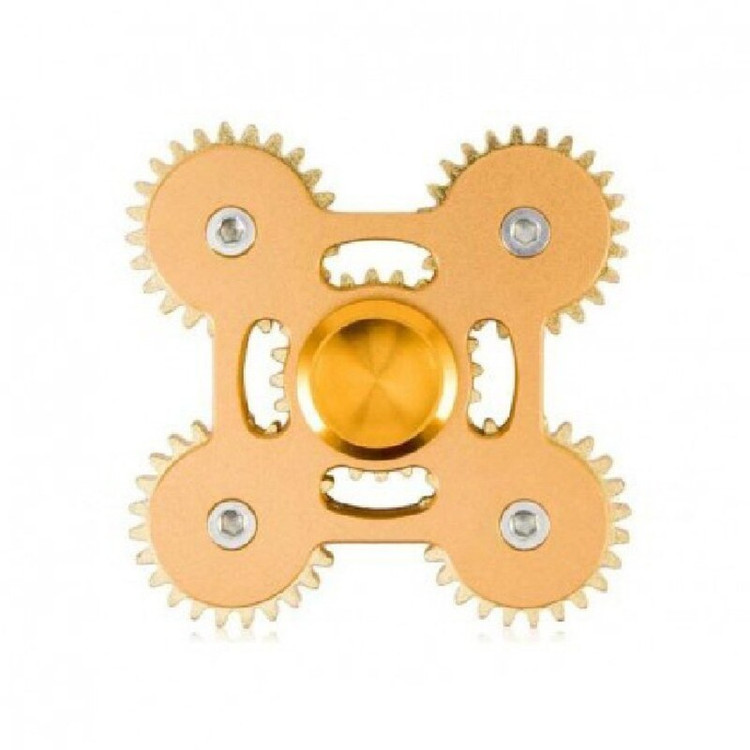 اسپینر فلزی طرح چرخ دنده ای چهار پر (5 چرخ دنده)