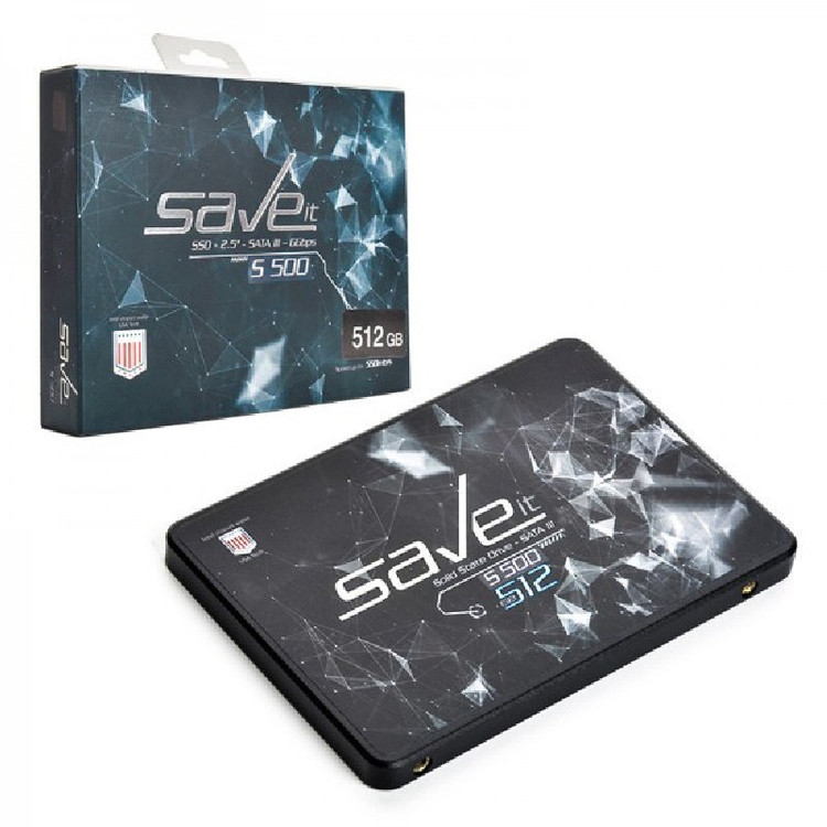 اس اس دی اینترنال سیویت مدل اس 500 ظرفیت 512 گیگابایت ا SAVE IT solid state drive Model S500