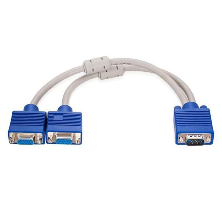 کابل تبدیل 15 سانتی 1 به 2 پورت VGA شارک