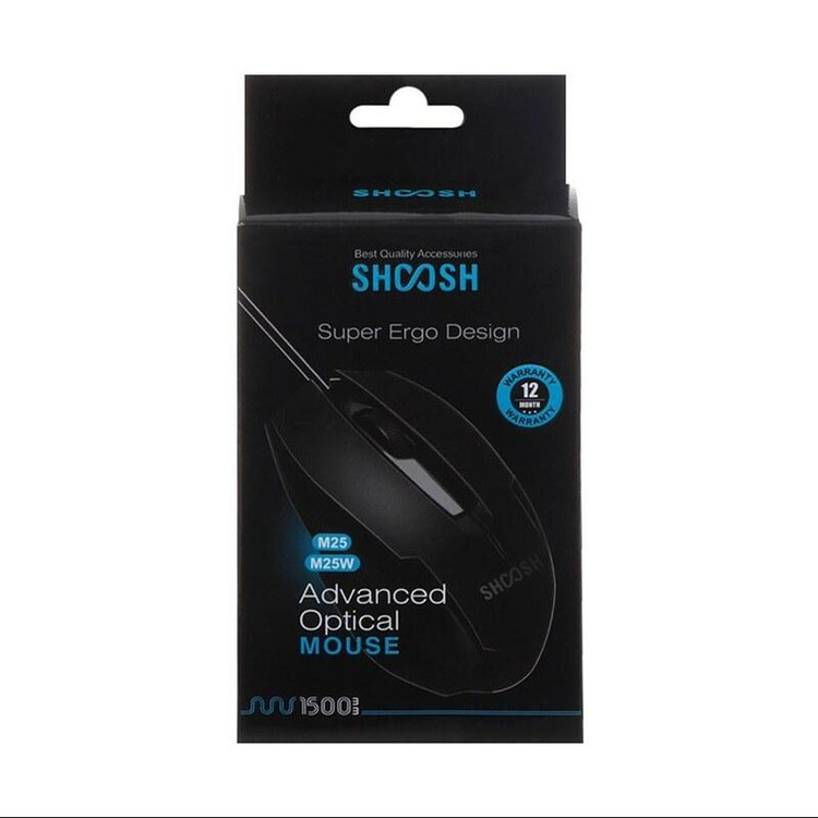 ماوس بی سیم شوش مدل SHOOSH M25w