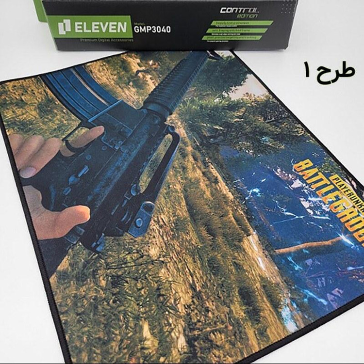 پد ماوس گیمینگ ELEVEN مدل GMP3040 طرح بلتل فیلد