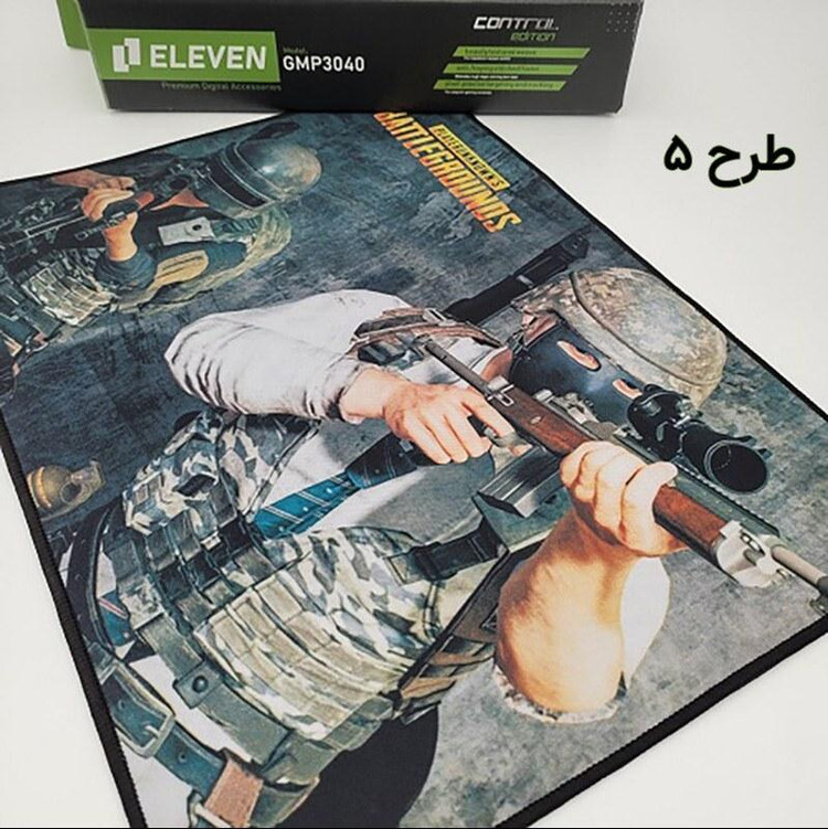 پد ماوس گیمینگ ELEVEN مدل GMP3040 طرح بلتل فیلد