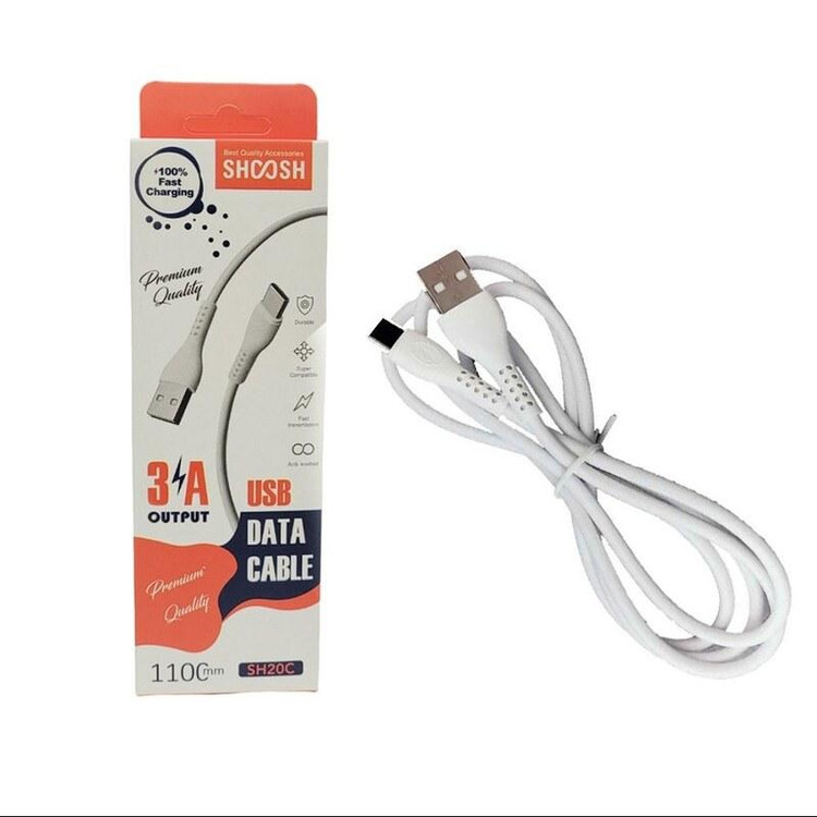سیم شارژر Type-C فست شوش مدل اس اچ 20 سی - Shoosh SH20C