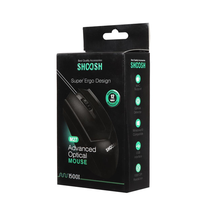 ماوس سیم دار شوش مدل SHOOSH M27