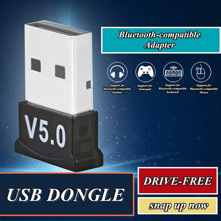 دانگل بلوتوث مدل بی تی نسخه 5.0 - Bluetooth Dongle BT-V5.0