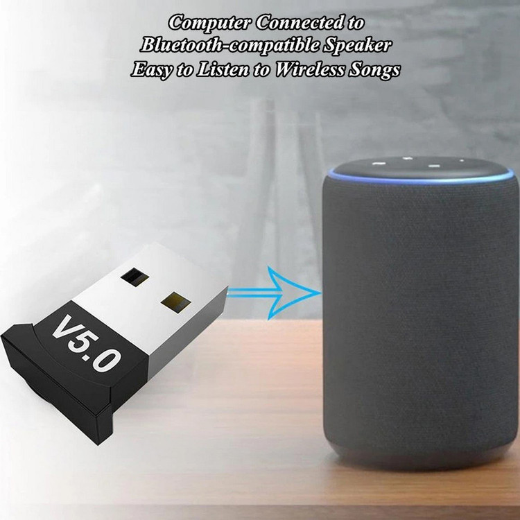 دانگل بلوتوث مدل بی تی نسخه 5.0 - Bluetooth Dongle BT-V5.0