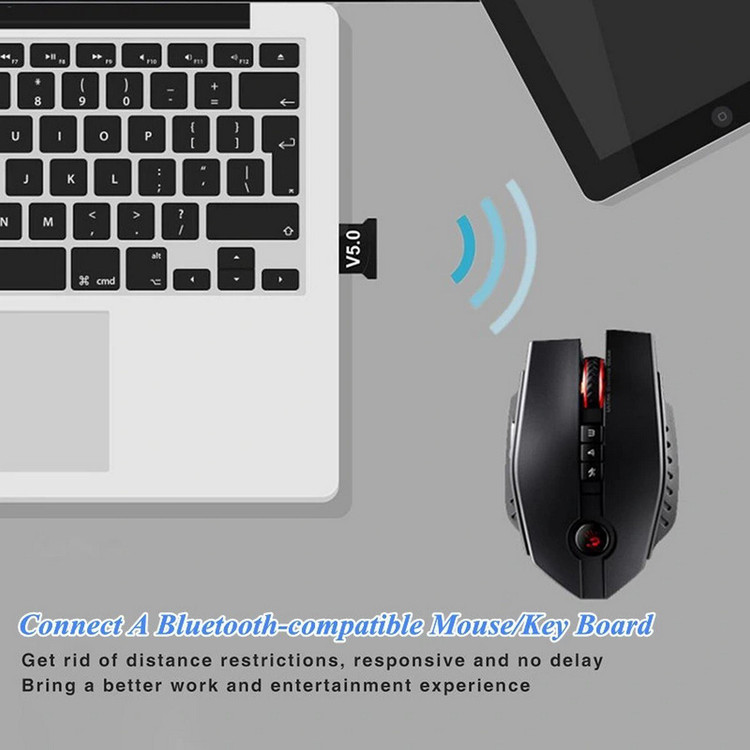 دانگل بلوتوث مدل بی تی نسخه 5.0 - Bluetooth Dongle BT-V5.0