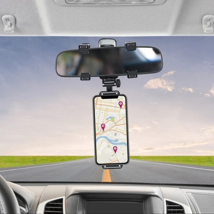 هولدر موبایل پشت آینه ای یونیورسال کار - Universal Car Rear View Mirror Mount