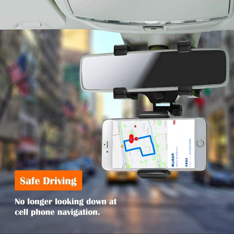 هولدر موبایل پشت آینه ای یونیورسال کار - Universal Car Rear View Mirror Mount