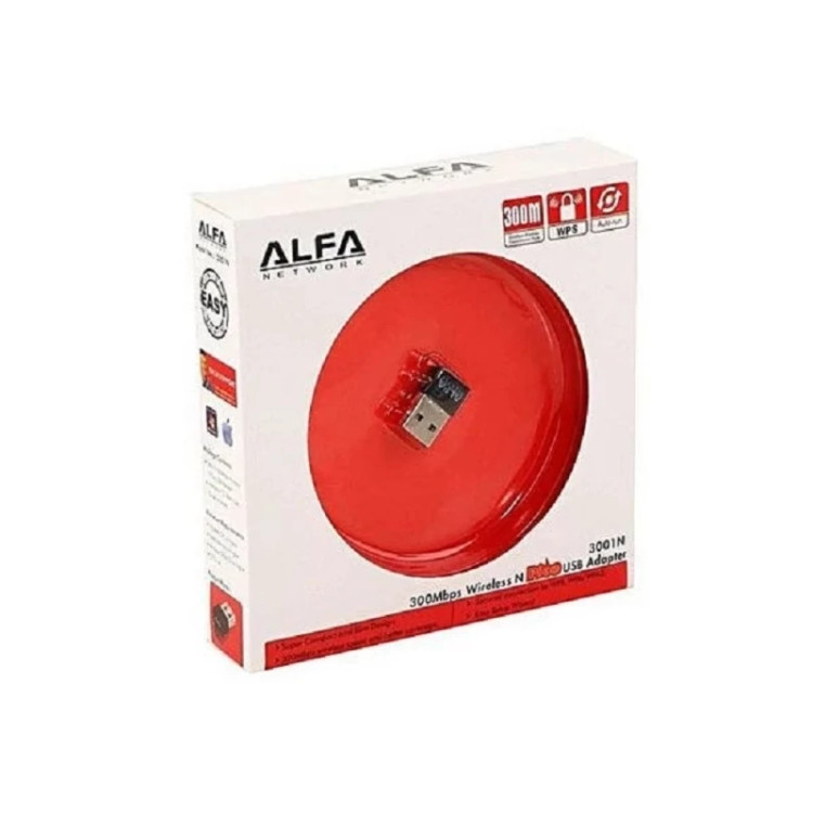 دانگل شبکه USB بی سیم ALFA آلفا مدل 3001N