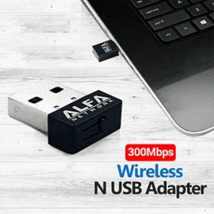 دانگل شبکه USB بی سیم ALFA آلفا مدل 3001N