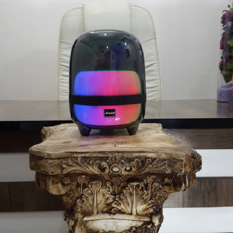 اسپیکر قصر شیشه ای سایز بزرگ مارشال مدل CRYSTAL 280T -* سفید