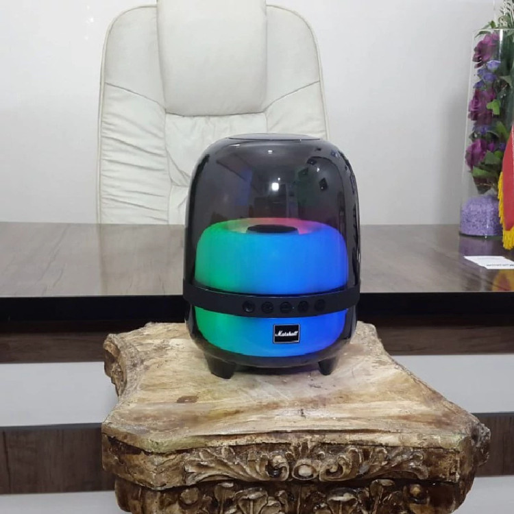 اسپیکر قصر شیشه ای سایز بزرگ مارشال مدل CRYSTAL 280T -* سفید