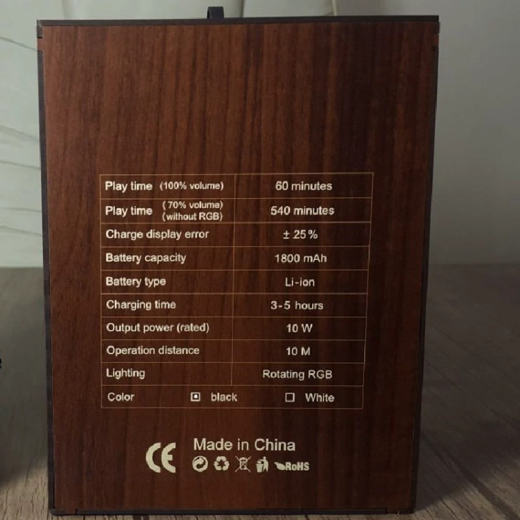اسپیکر قصر شیشه ای سایز بزرگ مارشال مدل CRYSTAL 280T -* سفید