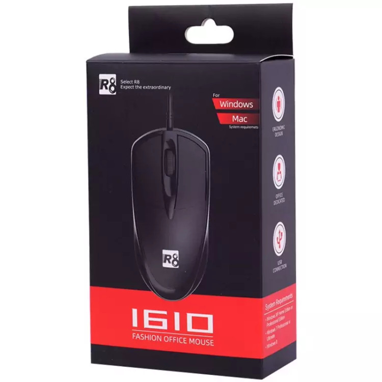 ماوس سیم دار R8 مدل 1610