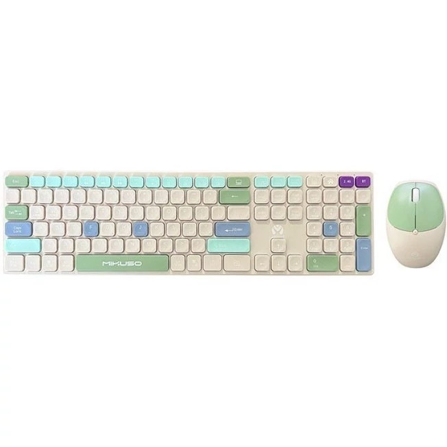کیبورد و موس بیسیم میکاسو مدل KB-C023