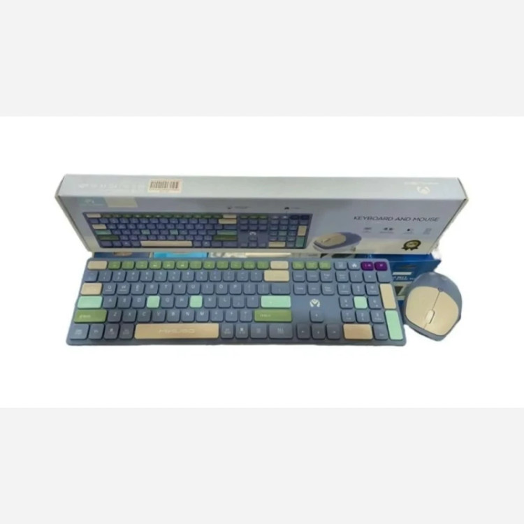 کیبورد و موس بیسیم میکاسو مدل KB-C023
