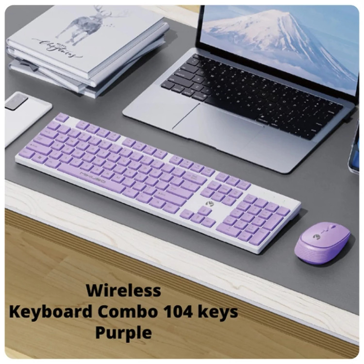 کیبورد و موس بیسیم میکاسو مدل KB-C023