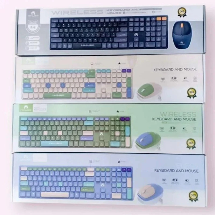 کیبورد و موس بیسیم میکاسو مدل KB-C023