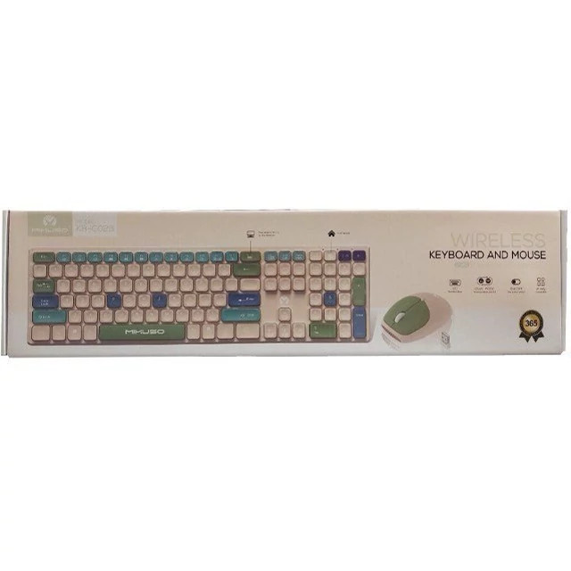 کیبورد و موس بیسیم میکاسو مدل KB-C023