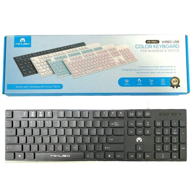 کیبورد سیمی میکاسو مدل KB-052U