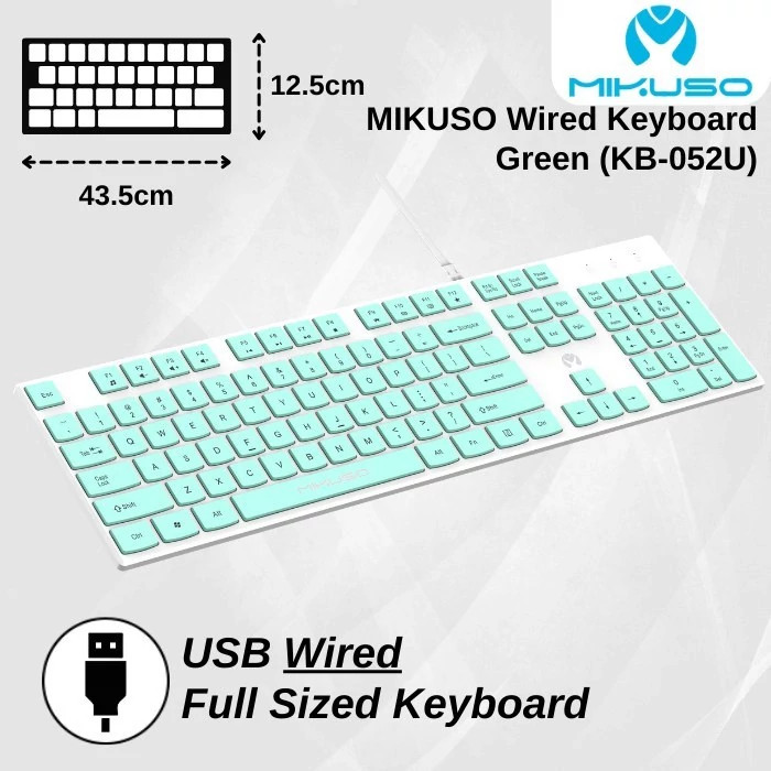 کیبورد سیمی میکاسو مدل KB-052U