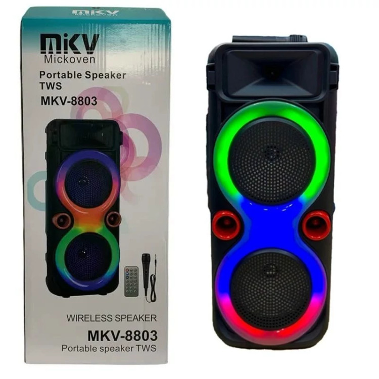 اسپیکر بلوتوثی قابل حمل میکوون مدل MKV-8803