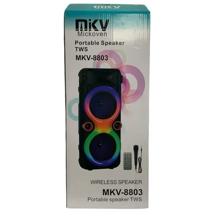 اسپیکر بلوتوثی قابل حمل میکوون مدل MKV-8803