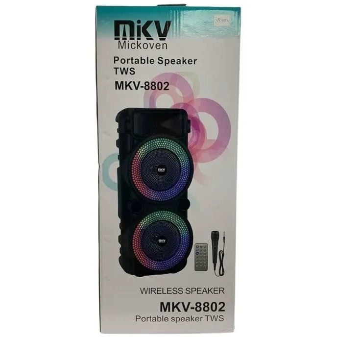 اسپیکر بلوتوثی قابل حمل میکوون مدل MKV-8802