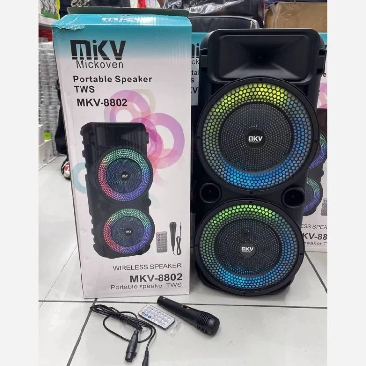 اسپیکر بلوتوثی قابل حمل میکوون مدل MKV-8802