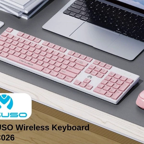 کیبورد و موس بیسیم میکاسو مدل KB-C026
