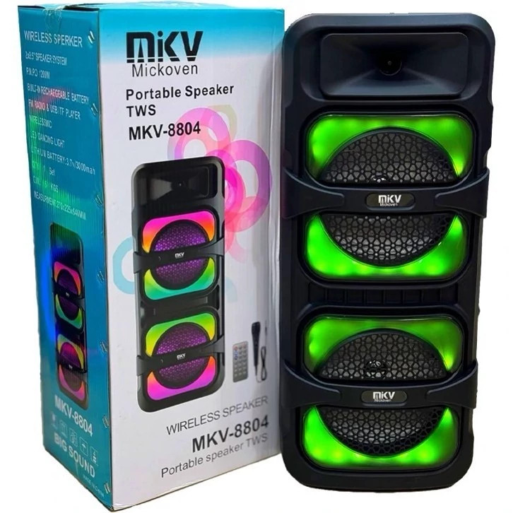 اسپیکر بلوتوثی قابل حمل میکوون مدل MKV-8804