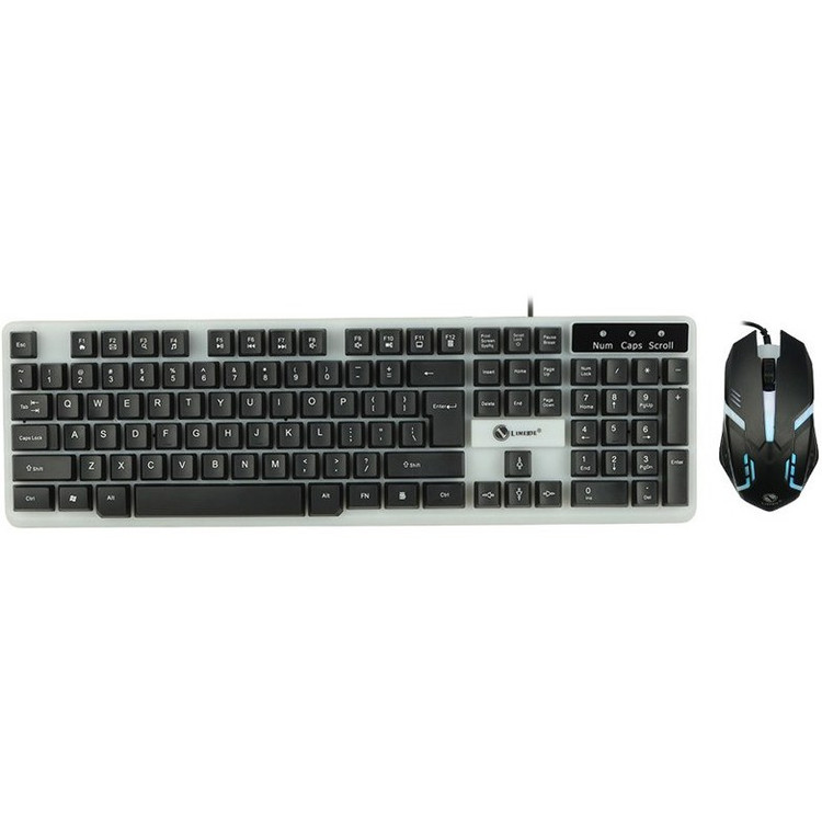 کیبورد و ماوس سیم دار گیمینگ Limeide مدل GTX350